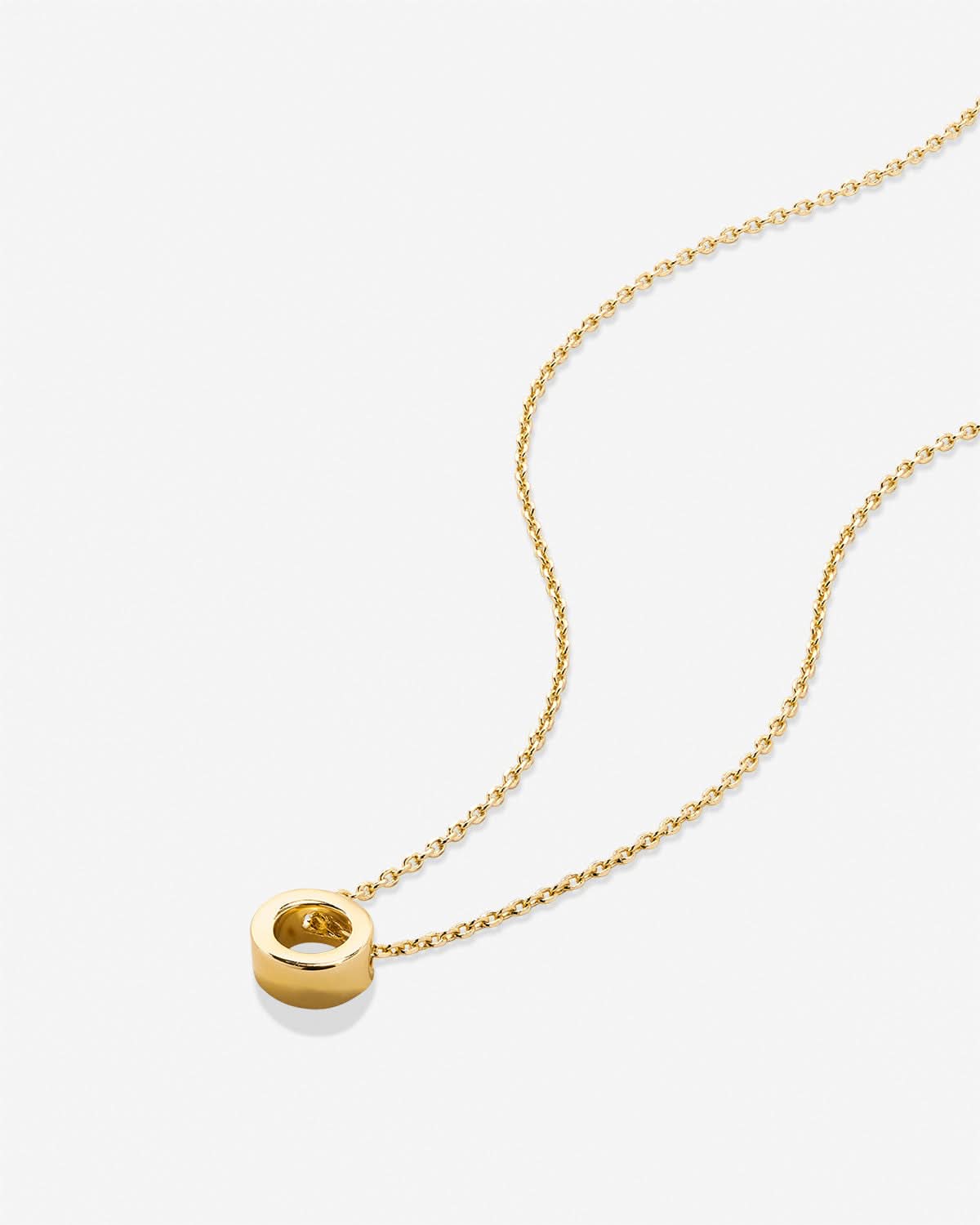 Just For You Initial Necklace — O