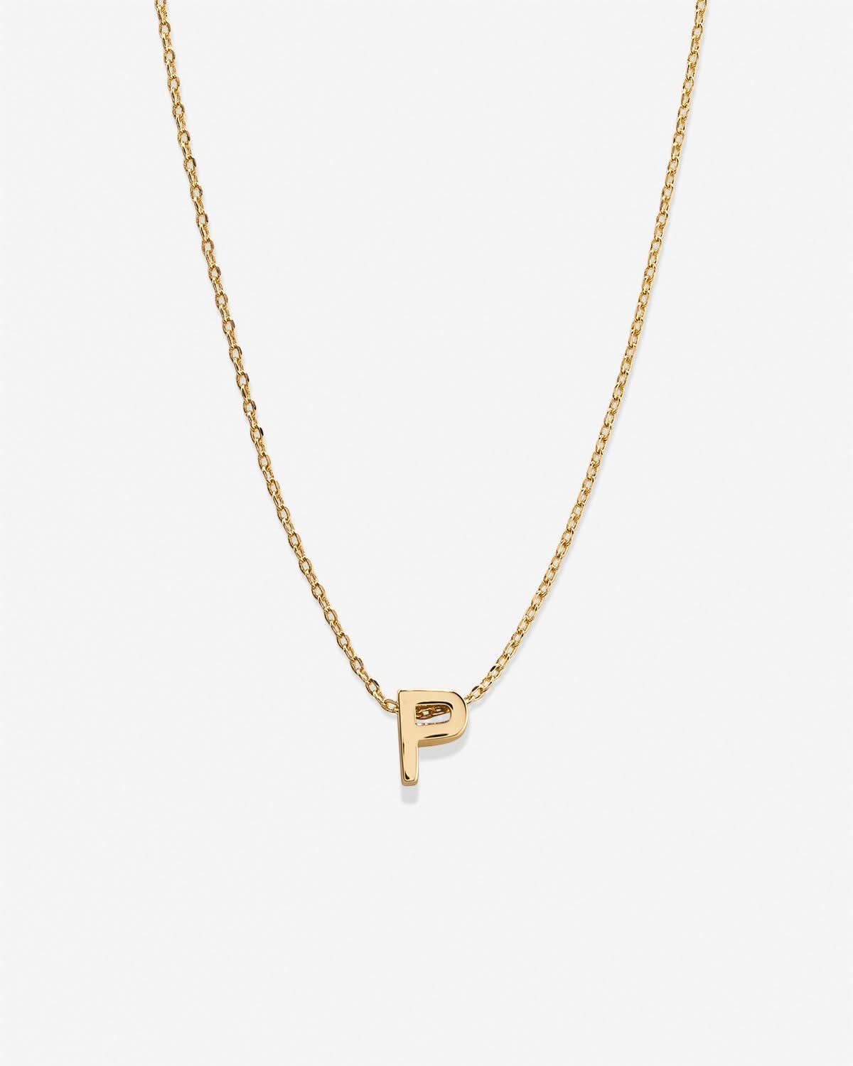 Just For You Initial Necklace — P
