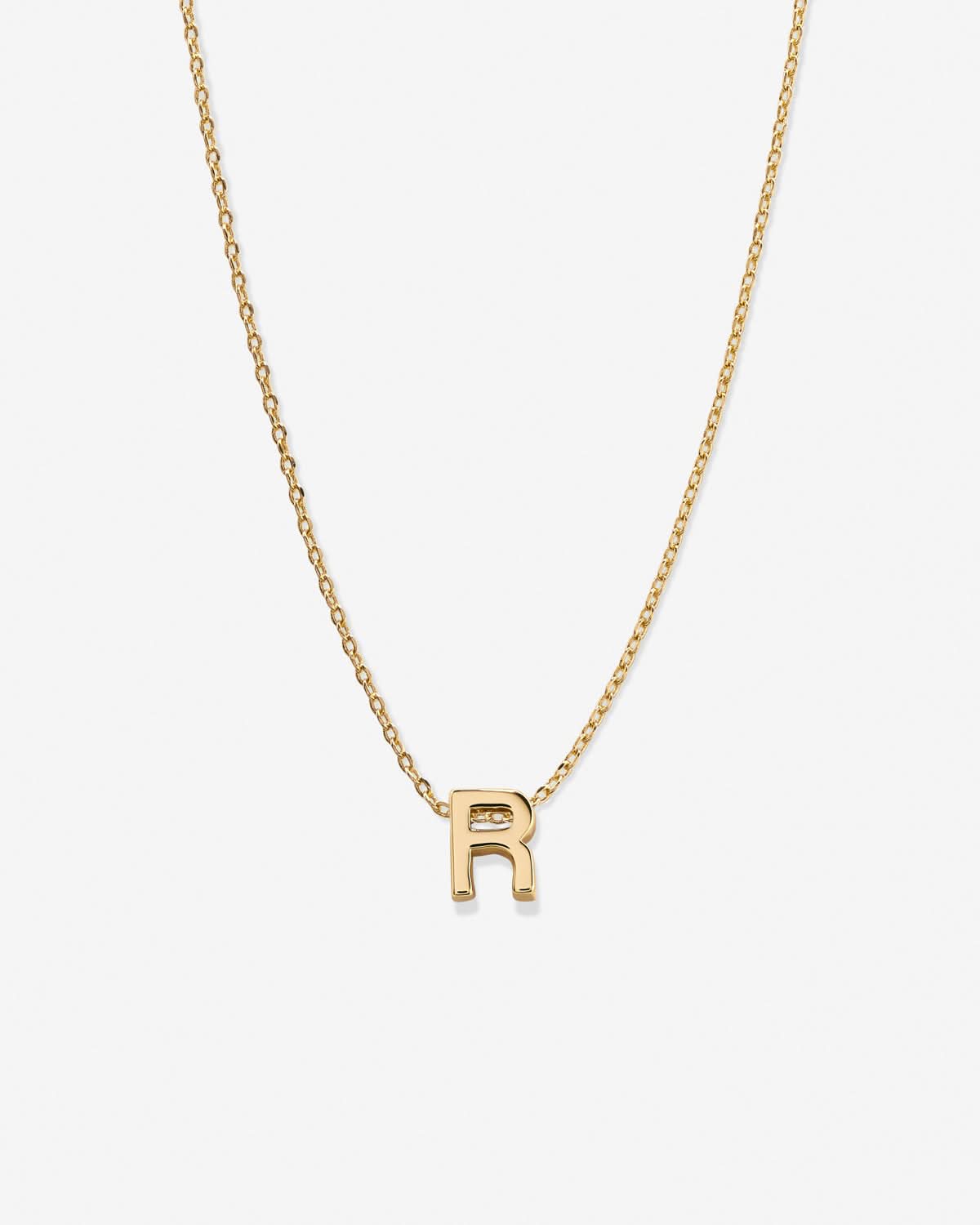 Just For You Initial Necklace — R