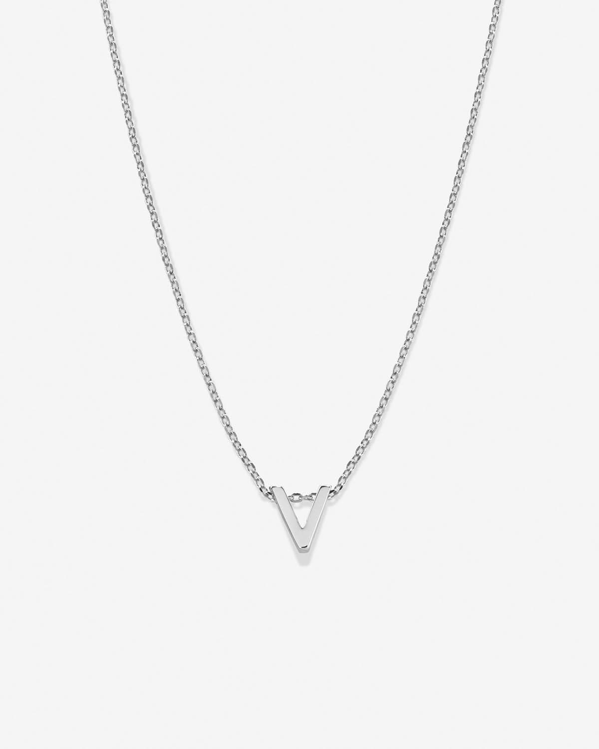 Just For You Initial Necklace — V