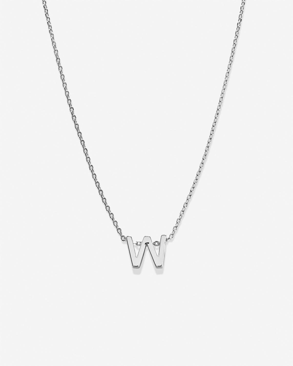 Just For You Initial Necklace — W