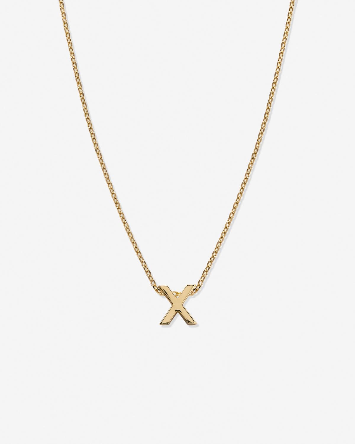 Just For You Initial Necklace — X