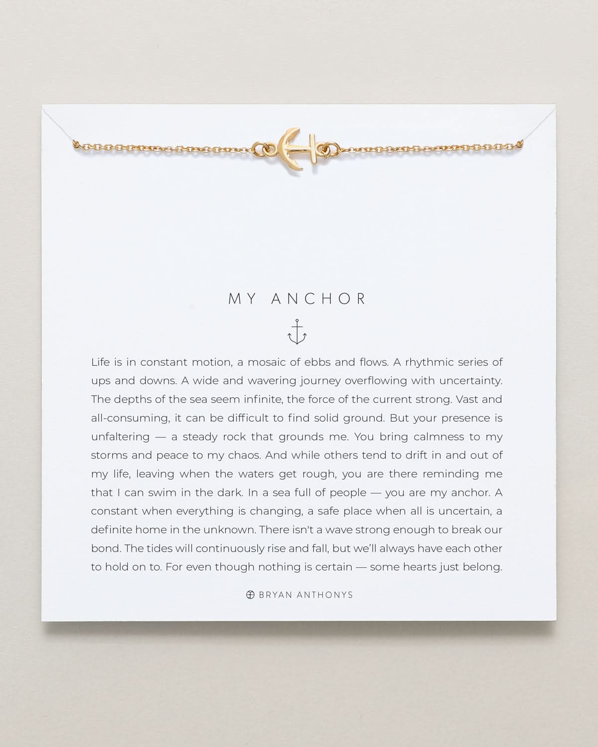 My Anchor Necklace