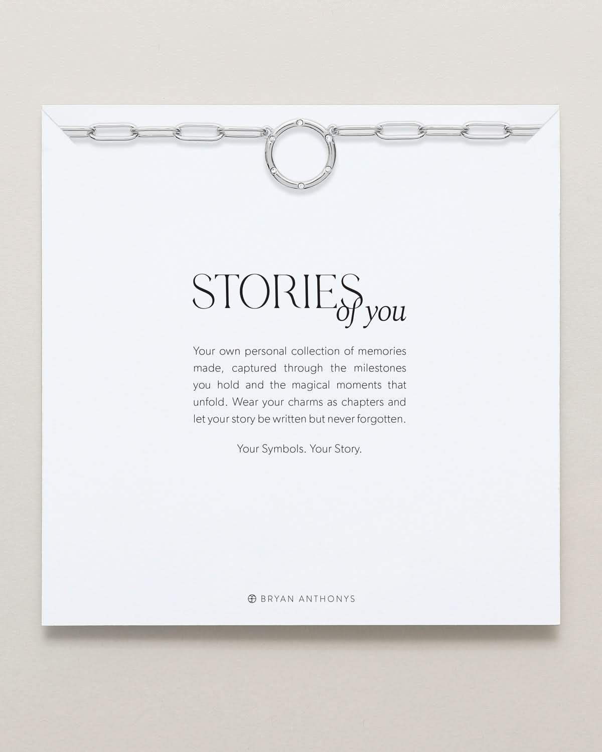 Stories of You — Paperclip Chain Necklace