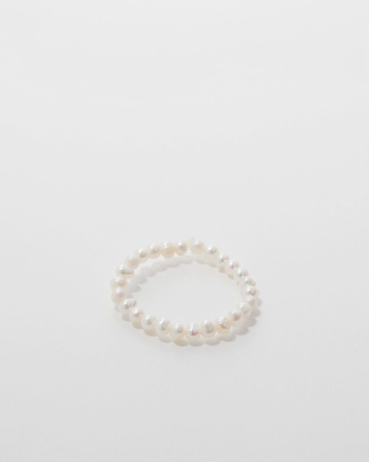 Grit Seed Pearl Ring