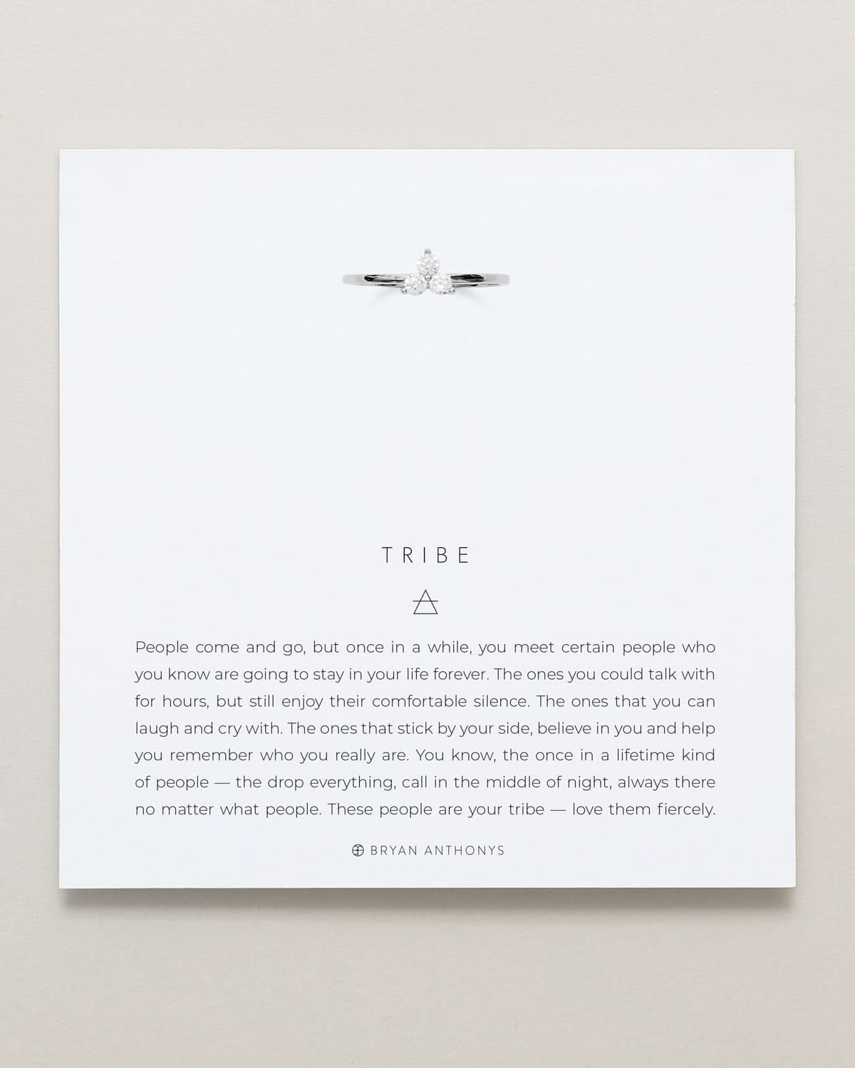 Tribe Dainty Friendship Ring