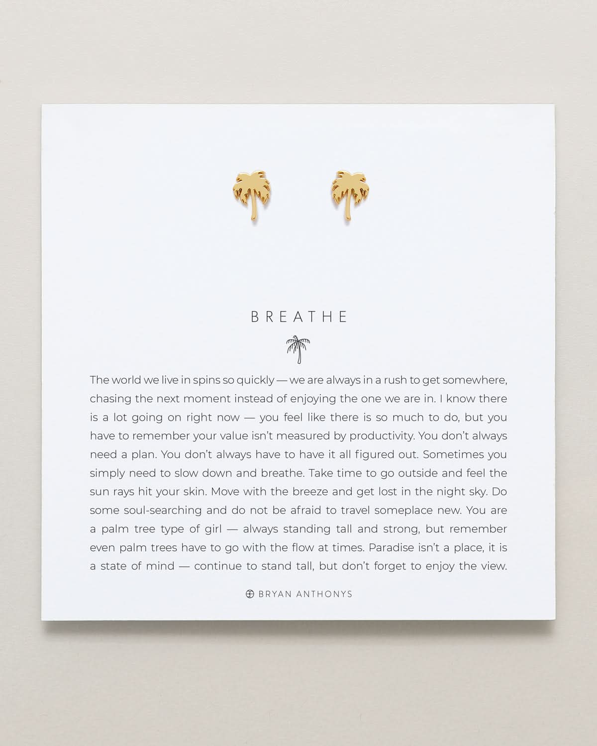 Breathe Icon Earrings