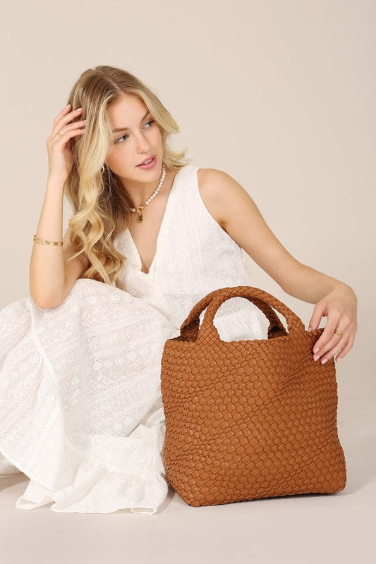 Woven Bag Medium 2 color choices