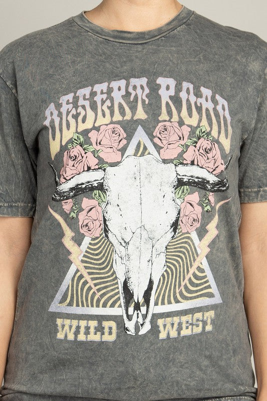 Desert Road Wild West Graphic Top