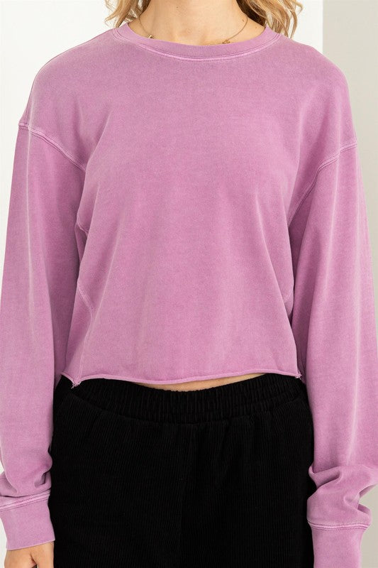 Chic Take Long Sleeve Sweatshirt