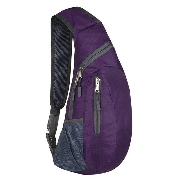 Nylon Packable Gym Sling Bag